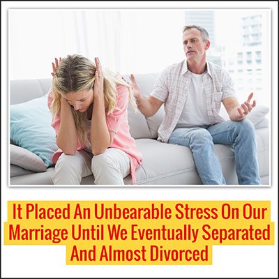 Stress on marriage promotional image